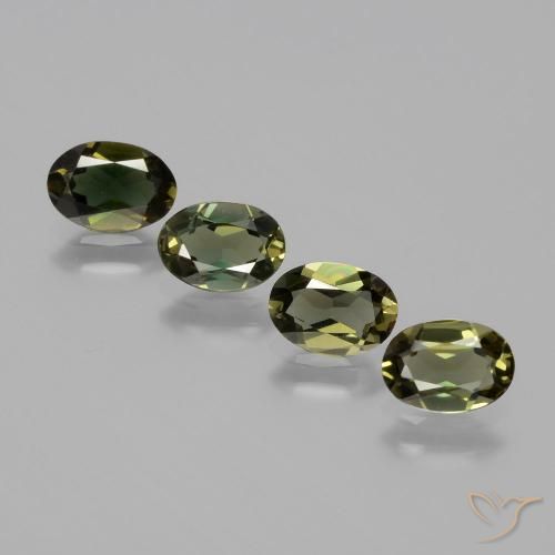 2.11ctw Natürlicher grünlich-braun Kornerupin, Oval, VVS-VS