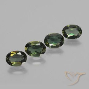 2.76 ct natürliche dunkelbraun Kornerupin-Edelsteine, Oval, VVS-VS