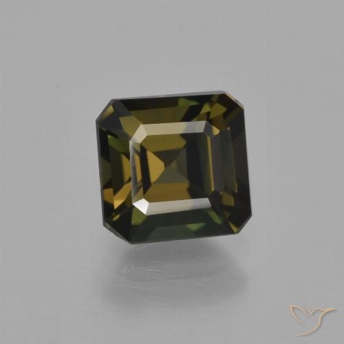 1.73ct Natürlicher Kühles Braun Kornerupin, Smaragdschliff, VVS