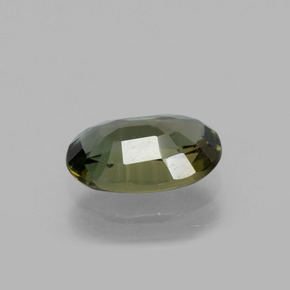 1,99 ctw natürlicher grüner Kornerupin, Oval Schliff, VS-SI