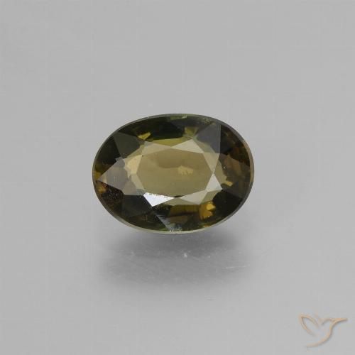 1.54ct Natürlicher Mittel braun Kornerupin, Oval, VS