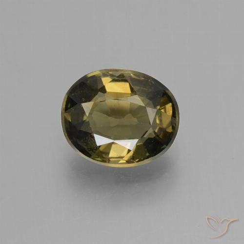 1.44ct Natürlicher Mittel braun Kornerupin, Oval, VS
