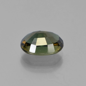 2,18 ctw natürlicher grüner Kornerupin, Oval Schliff, VVS