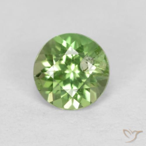 0.21ct Natürlicher hellgrün Kornerupin, Runden, SI