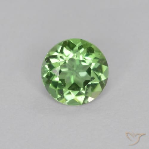 0.13ct Natürlicher hellgrün Kornerupin, Runden, VS