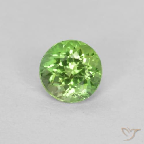 0.19ct Natürlicher Lebendiges grün Kornerupin, Runden, SI
