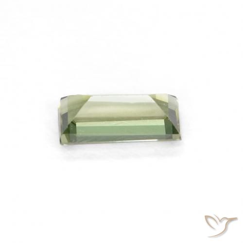 9,17 ctw natürlicher Medium Light Green Kornerupin, Baguette, VVS-VS