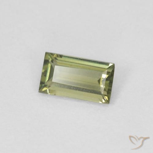 9,17 ctw natürlicher Medium Dark-Green Kornerupin, Baguette, VVS