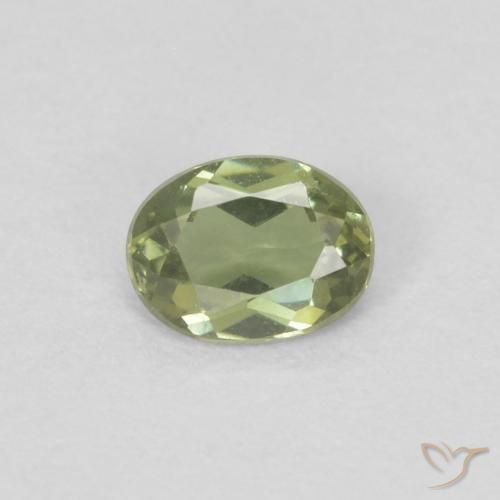 0.22ct Natürlicher hellgrün Kornerupin, Oval, VVS-VS