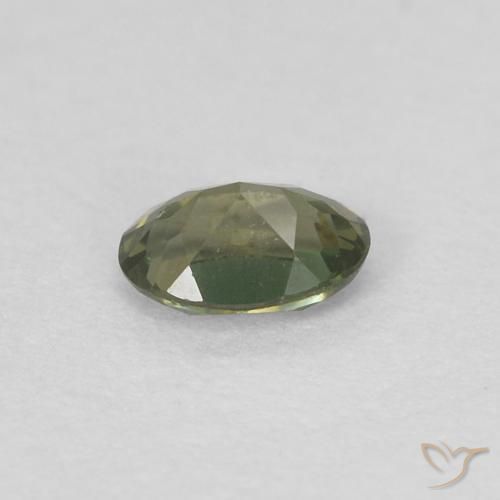 9,17 ctw natürlicher gold-grün Kornerupin, Oval, VVS