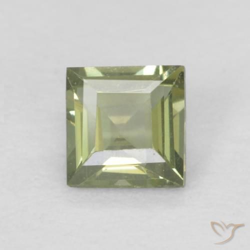 0.15ct Natürlicher Warmes Waldgrün Kornerupin, Quadrat, VVS