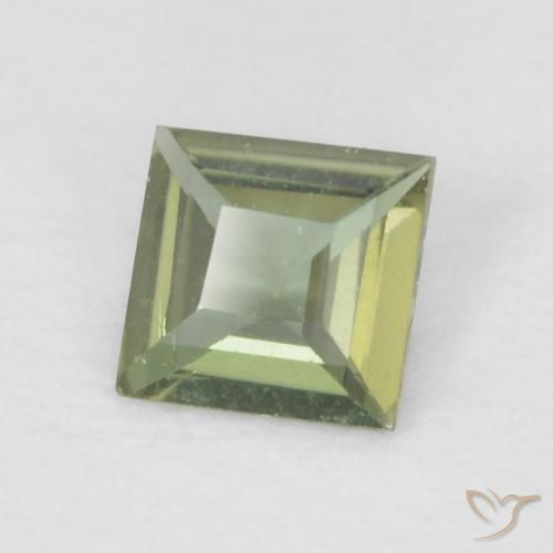 9,17 ctw natürlicher Medium Dark-Green Kornerupin, Quadrat, VVS