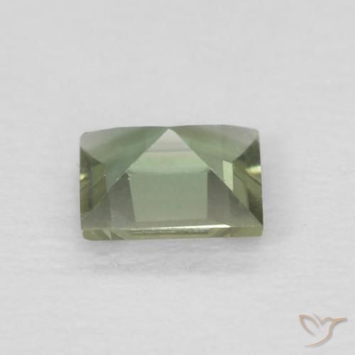 9,17 ctw natürlicher Medium Dark-Green Kornerupin, Quadrat, VVS