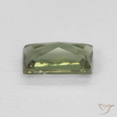 9,17 ctw natürlicher Medium Dark-Green Kornerupin, Baguette, VVS