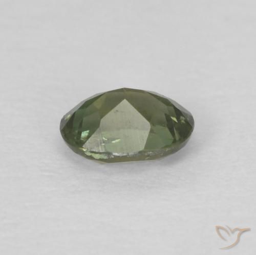 9,17 ctw natürlicher Medium Dark-Green Kornerupin, Oval, VS
