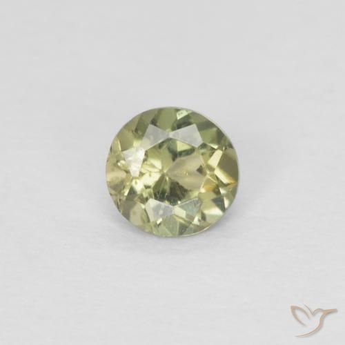 0.20ct Natürlicher Salbeigrün Kornerupin, Runden, VS