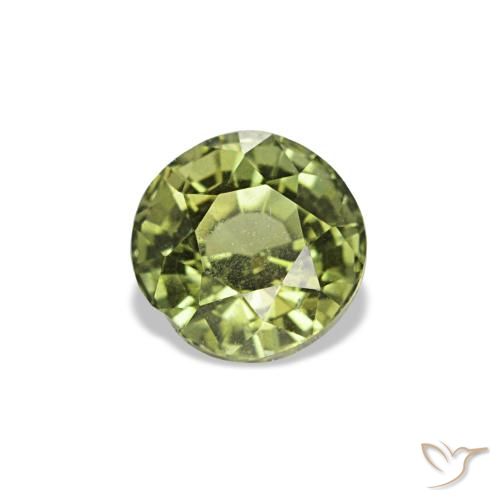 0.54ct Grüner Kornerupin, Rund, VS-SI