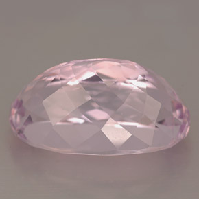 15,10 ctw natürlicher rosafarbener Kunzit, Oval Schliff, IF