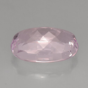 9,17 ctw natürlicher Pink Kunzit, Oval Schliff, VVS