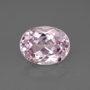 3,10 ctw natürlicher Rosa Kunzit, Oval Schliff, VS