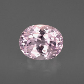 2,68 ctw natürlicher Rosa Kunzit, Oval Schliff, VVS-VS