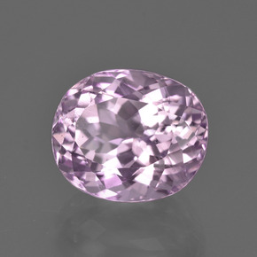 7,09 ctw natürlicher Rosa Kunzit, Oval Schliff, VS