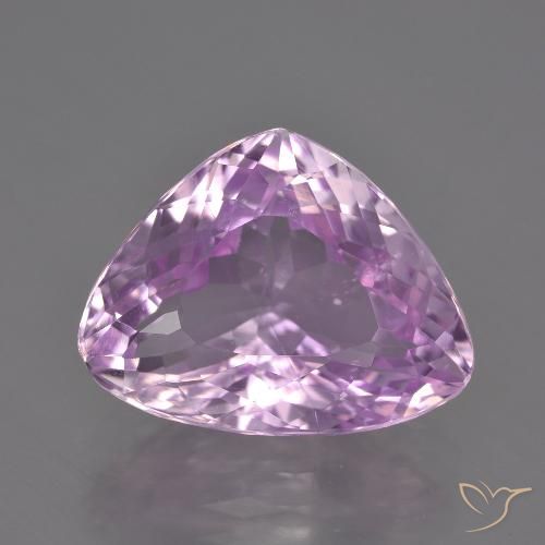 11.09ct Natürlicher Hellviolettes Rosa Kunzit, Trillion, VS