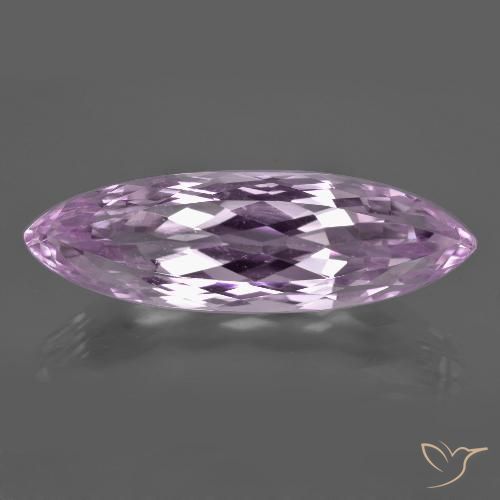 24.38ct Natürlicher Sehr helles rosa Violett Kunzit, Marquise, VVS-VS