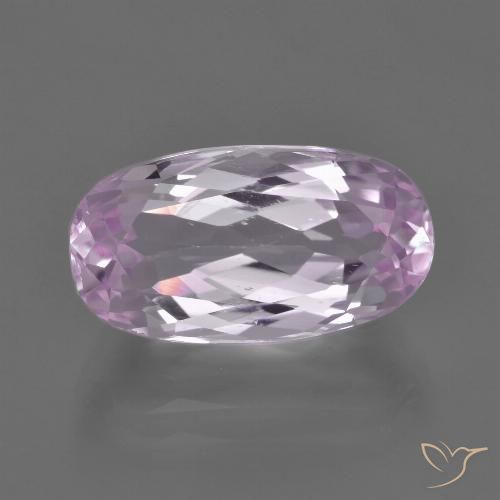 6.95ct Natürlicher Hellrosa-Lila Kunzit, Oval, VS