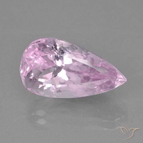9.81ct Natürlicher Kirschrosa-Ton Kunzit, Birnenform, VS