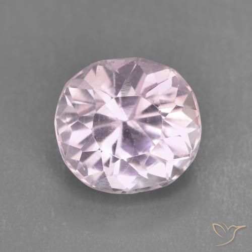 3.46ct Natürlicher Sehr helles Rosa Kunzit, Oval, VS