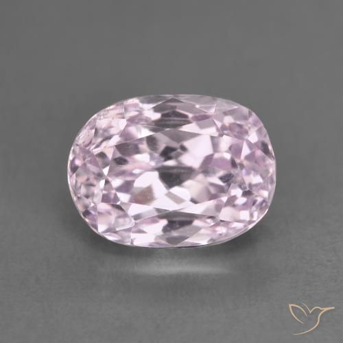 3.38ct Natürlicher Mittelrosa Kunzit, Oval, VS