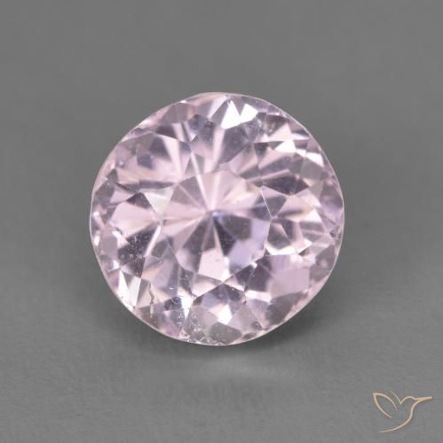 2.56ct Natürlicher Sehr hellviolettes Rosa Kunzit, Oval, VS
