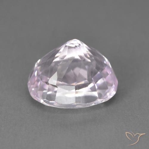 9,17 ctw natürlicher Lila-Rosa Weiß Kunzit, Oval, Lichtundurchlässig