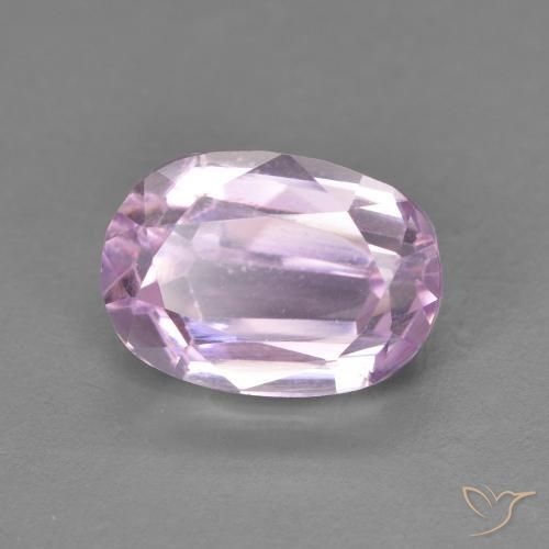 3.60ct Natürlicher Hellviolettes Rosa Kunzit, Oval, VVS