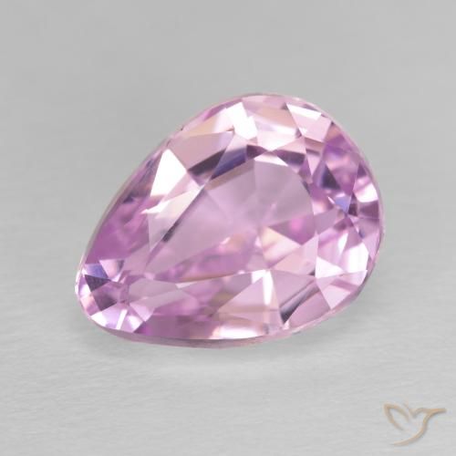 7.36ct Natürlicher Lila Kunzit, Birnenform, VVS