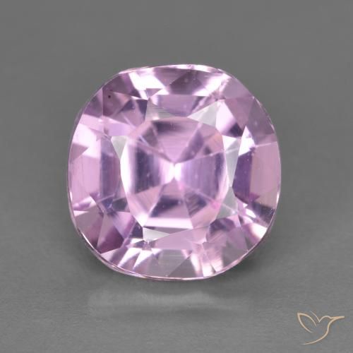 4.37ct Natürlicher Medium Light-Purple Kunzit, Kissen, VVS-VS