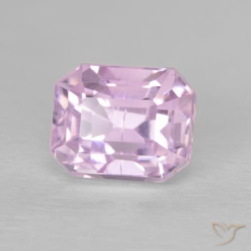 9,17 ctw natürlicher Medium Light-Pink Kunzit, Oktagonschliff, VVS-VS