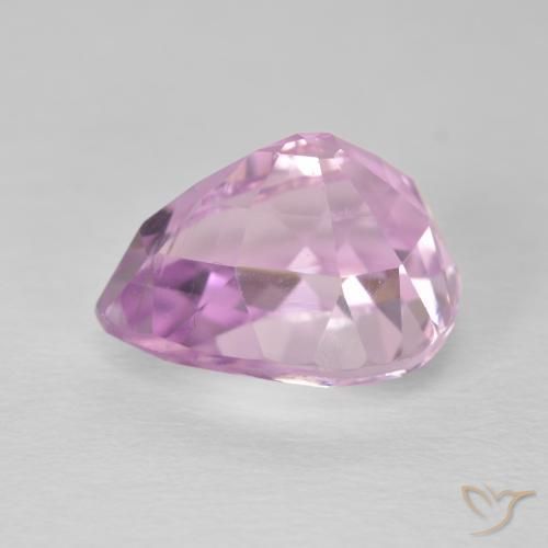 9,17 ctw natürlicher Sehr helles Royal Purple Pink Kunzit, Birnenform, VS