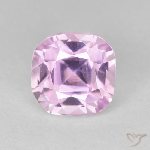 3.46ct Natürlicher Rosaviolettes Lila Kunzit, Kissen, VS