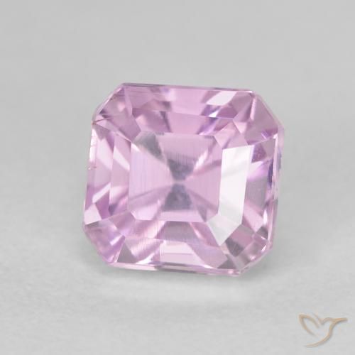 2.10ct Natürlicher Mittelviolett Kunzit, Smaragdschliff, VS