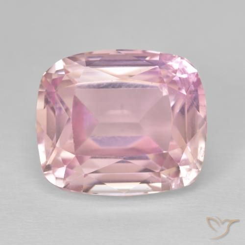 13.16ct Natürlicher hellrosa Kunzit, Kissen, VS