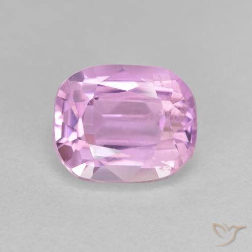 3.73ct Natürlicher helllila- Kunzit, Kissen, VS