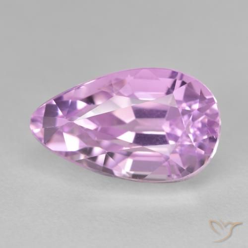 13.66ct Natürlicher Lila Kunzit, Birnenform, VVS-VS