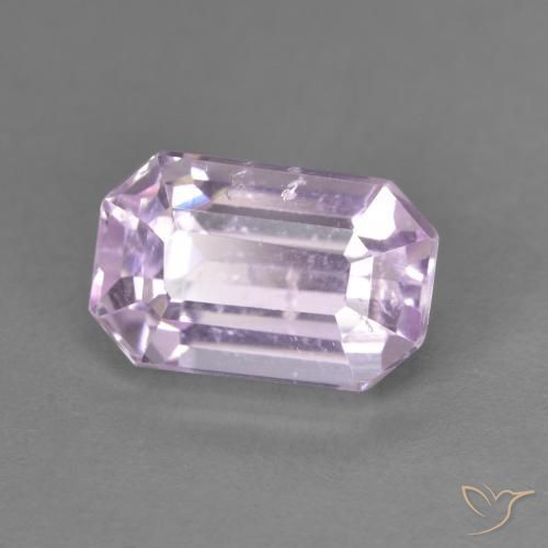 9,17 ctw natürlicher Helles Royal Lila Pink Kunzit, Oktagonschliff, VS