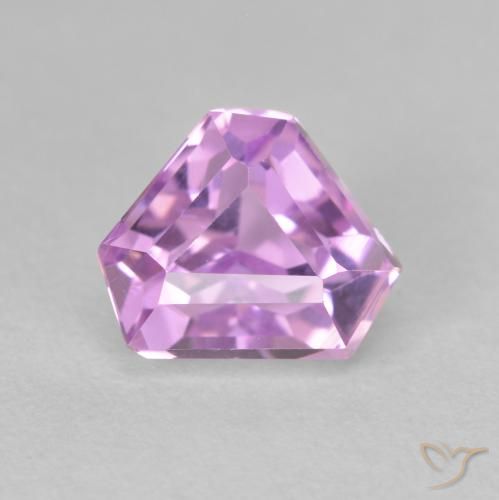 2.48ct Natürlicher hellrosa Kunzit, Fantasie, VVS