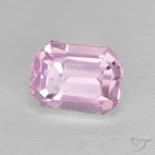 9,17 ctw natürlicher Hellviolettes Rosa Kunzit, Oktagonschliff, VVS-VS