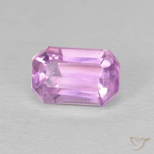 9,17 ctw natürlicher Helles Royal Lila Pink Kunzit, Oktagonschliff, VVS-VS