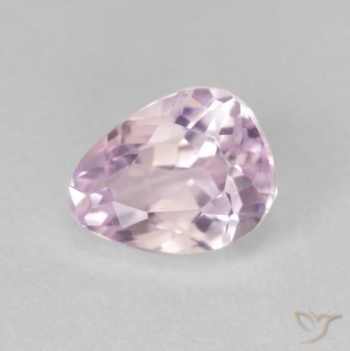 2.32ct Natürlicher Kirschrosa-Ton Kunzit, Birnenform, VVS-VS