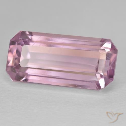 9,17 ctw natürlicher Medium Dark-Pink Kunzit, Oktagonschliff, VS